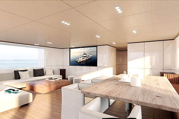 Benetti Oasis 40 Dining