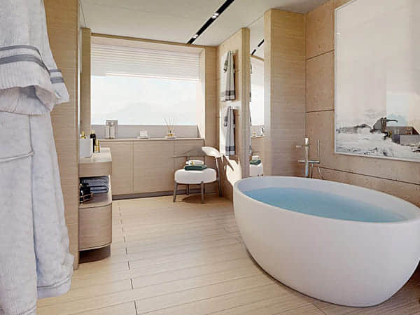 Benetti B.Yond 37M Owners Bathroom