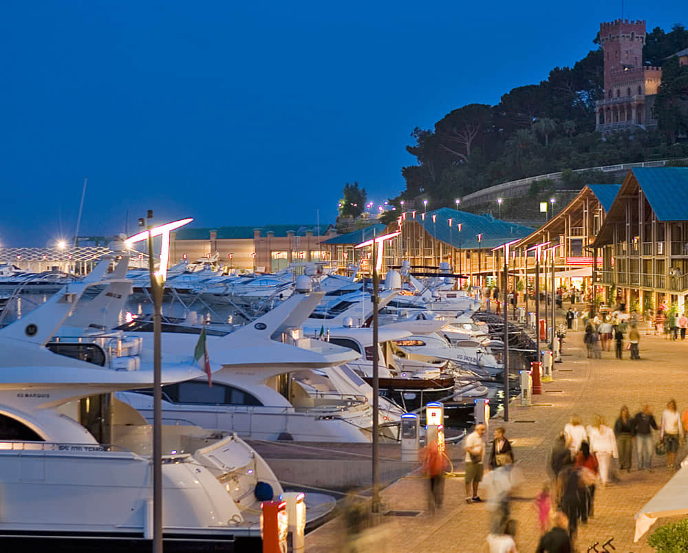 Varazze Marina Night