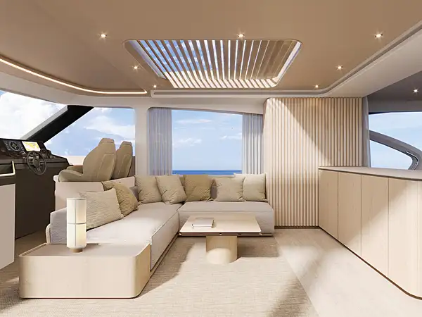 Azimut Seadeck 6 Interior